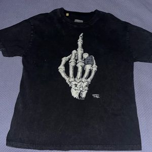 Brand new doesn’t fit. Size small fits like a Large